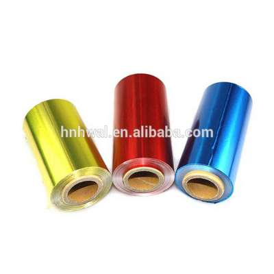 newest price wholesale color printed aluminum foil jumbo roll