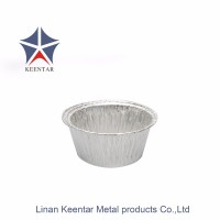 disposable aluminum foil round cake cup